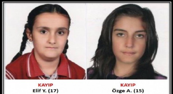 Erzurum'da 2 kızdan haber alınamıyor