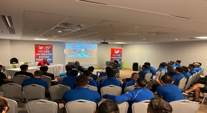Erzurum'da antrenör eğitim programları devam ediyor