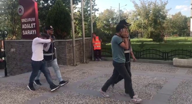 Erzurum'da hakim karşısına çıktılar