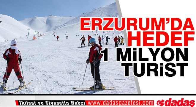 Erzurum'da hedef 1 Milyon turist