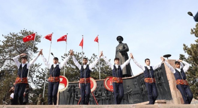 Erzurum'da milli coşku