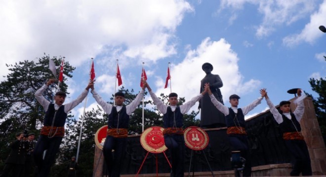 Erzurum'da milli coşku