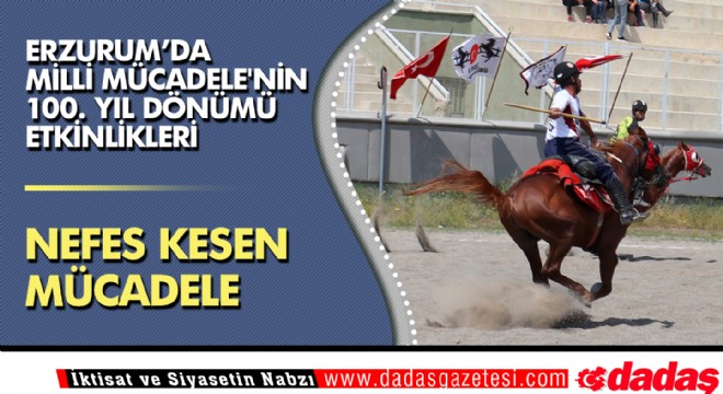 Erzurum'da nefes kesen mücadele
