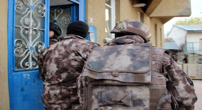 Erzurum'da uyuşturucu tacirlerine operasyon