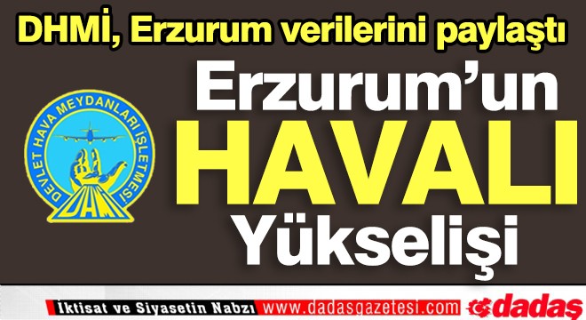 Erzurum'un havalı yükselişi