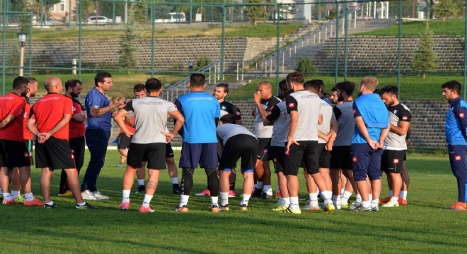 Erzurumspor'da izin bitti, lige hazırlık başladı