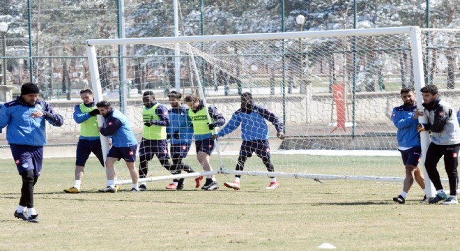 Erzurumspor'da Gazişehir mesaisi