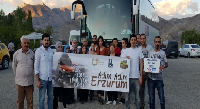 Erzurum'a gelen tur otobüsü sayısı 12'yi buldu