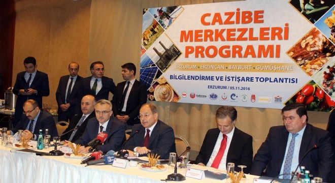 Erzurum'da Cazibe Merkezi Gündemi