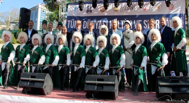 Erzurum'da Türk Dünyası coşkusu