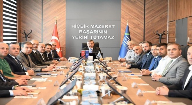 Erzurum'da altyapı istişaresi