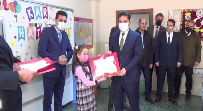 Erzurum'da karne heyecanı