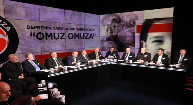 Futbol ailesi depremzedeler için 'Omuz Omuza'