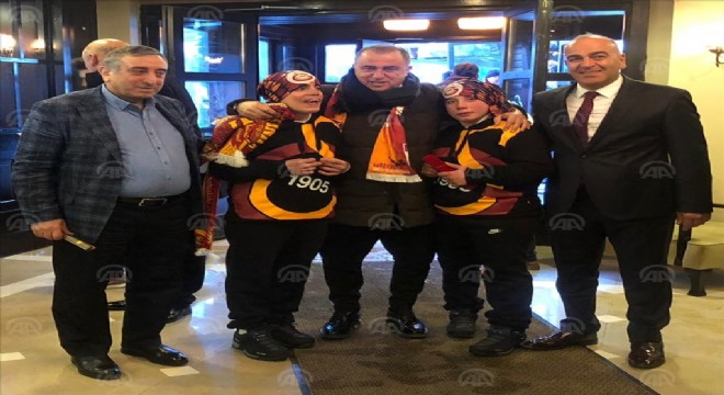 Galatasaray kafilesinden 