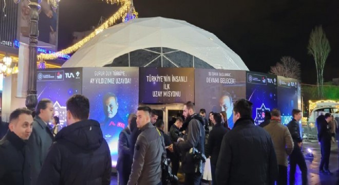 Gezeravcı'nın uzay yolculuğu başladı