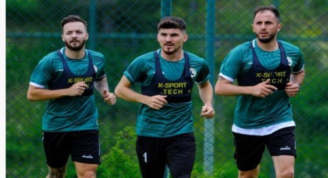 Giresunspor'un birinci etap Erzurum kampı başladı