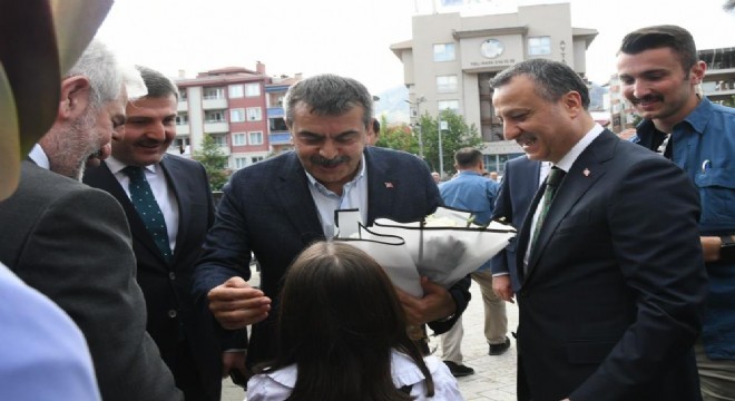 Gümüşhane Bakan Tekin'i ağırladı