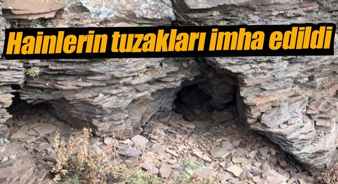 Hainlerin tuzakları imha edildi