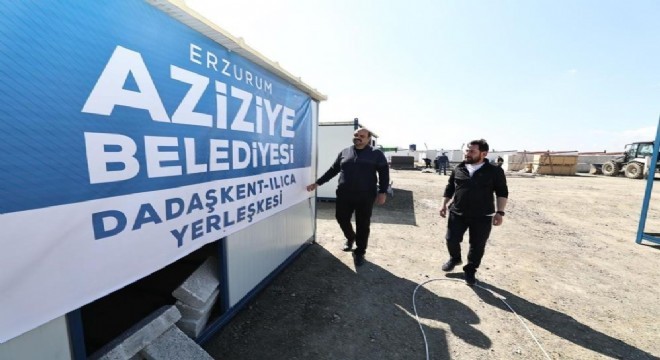 Hatay'da Aziziye mesaisi