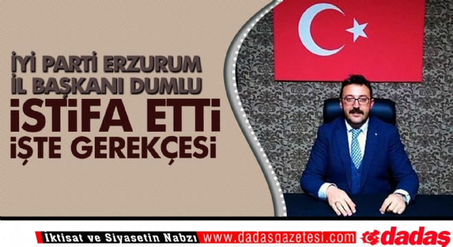 Hem görevinden, hem partisinden istifa etti