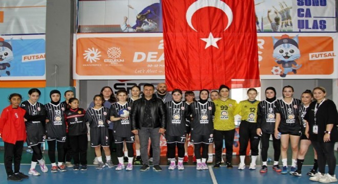 Hentbol'da Erzurum ASP Spor farkı