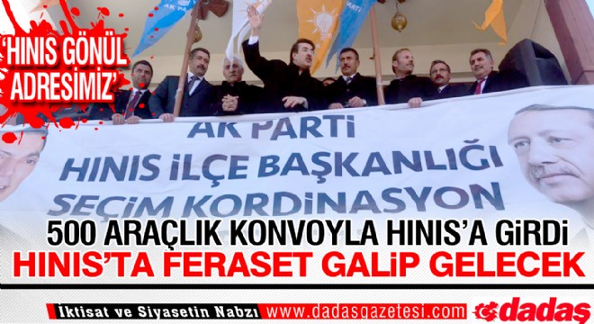 Hınıs'ta Feraset Galip Gelecek