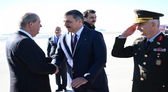 KKTC Cumhurbaşkanı Ersin Tatar Erzurum'da