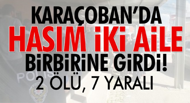 Karaçoban'da kavga
