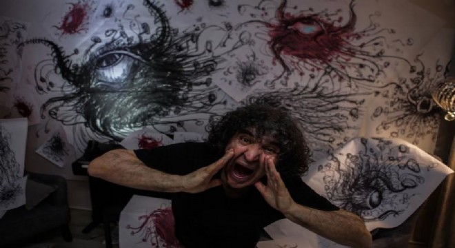 Kavukcu sessiz çığlık atarak Covid-19'a dikkat çekti