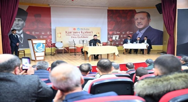 Kur'an-ı Kerim'i güzel okuyanlar ödüllendirildi