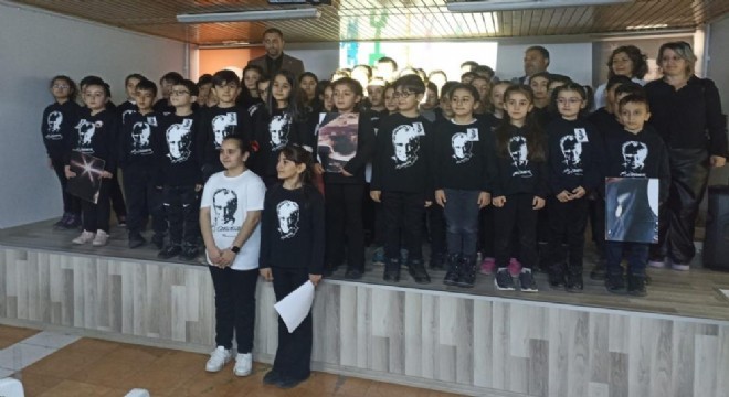 Küçük öğrencilerden Atatürk'e büyük vefa