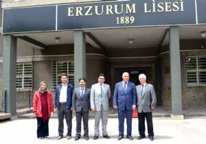 Erzurum Lisesi Ilıcalı'yı ağırladı