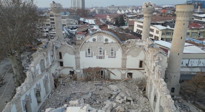 Malatya'daki yıkım havadan görüntülendi