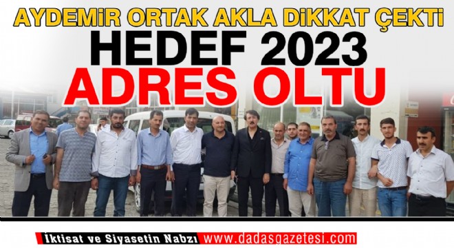 Milletvekili Aydemir'den Oltu buluşması
