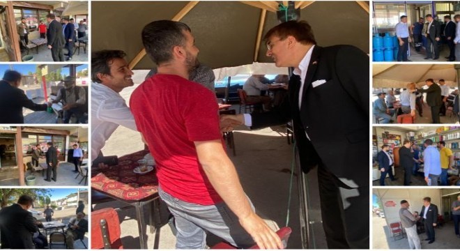 Milletvekili Aydemir'den sahada mahalle buluşmaları