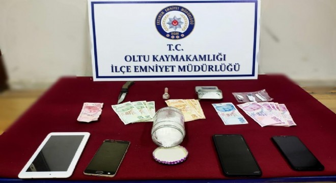 Oltu'da uyuşturucu operasyonu