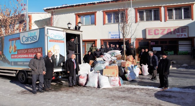 Pazaryolu'ndan Halep'e yardım