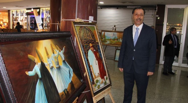 Ressam Özyurt 10'uncu kişisel resim sergisini açtı