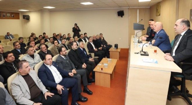 Sekmen ETSO'da iş dünyası ile buluştu
