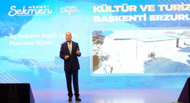 Sekmen: ‘Erzurum Avrupa'nın yeni Davos'u olacak'