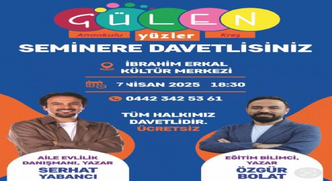 Serhat Yabancı ve Özgür Bolat, Erzurum'da Seminerde Buluşuyor