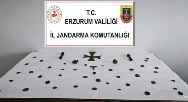 Tekman'da tarihi eser operasyonu
