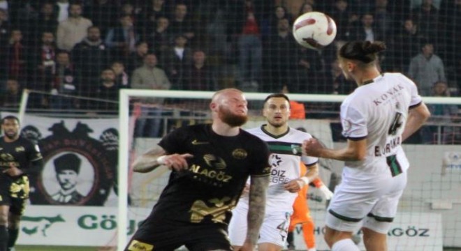 Trendyol 1. Lig: Çorum FK: 2 - Kocaelispor: 1