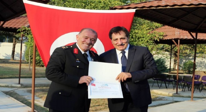 Tümgeneral Hacıoğlu Bursa'ya veda etti
