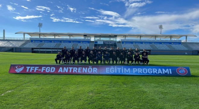 UEFA B antrenör eğitim programı Erzurum'da yapılacak