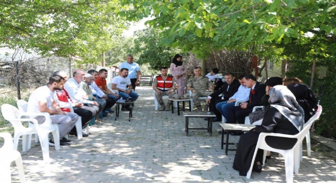 Usta: ‘Şehit ve gazi aileleri emanetimizdir'