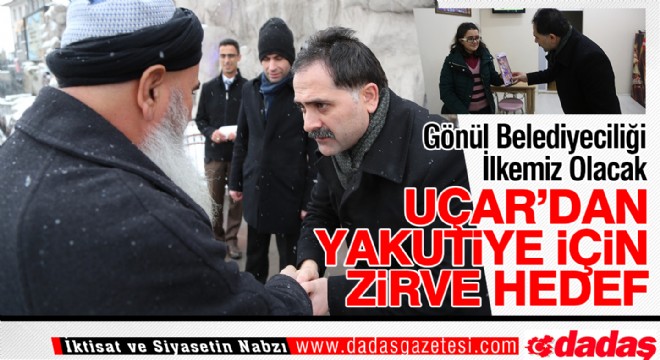 Uçar'dan Yakutiye için Zirve Hedef