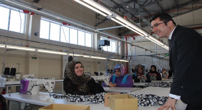 Vali Memiş Tekstilkent'te inceleme yaptı