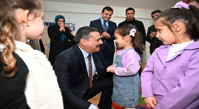 Vali Çiftçi'den anaokulu ziyareti