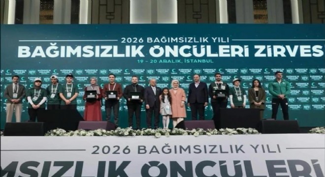 Yeşilay Erzurum Şubesi'ne ödül
